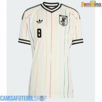 Camisa de time de futebol Japão Takumi Minamino #8 Replicas 2º Equipamento Feminina Mundo 2026 Manga Curta